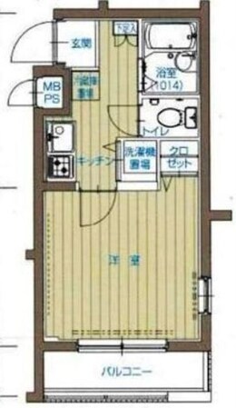 ヴィータローザ新江古田の物件間取画像